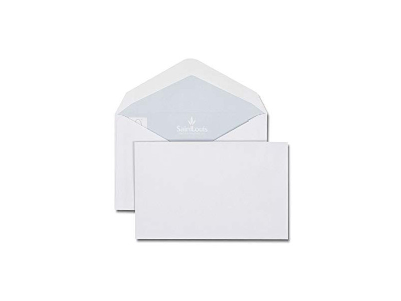 GPV Enveloppes de visite Saint Louis, 90 x 140 mm, blanc