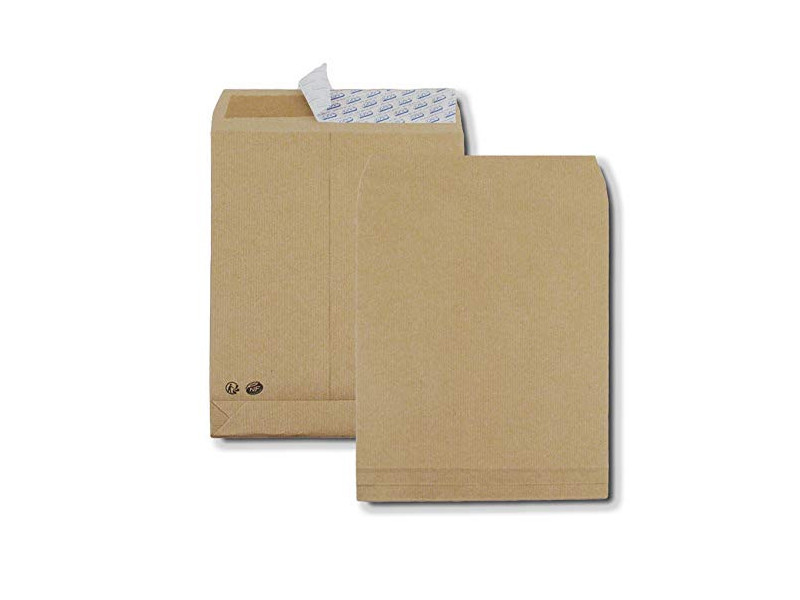 GPV Pochettes à soufflets, 24, 260 x 330 mm, kraft brun