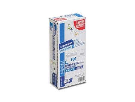 GPV Enveloppes Premier Numérique, 110 x 220 mm, à fenêtre