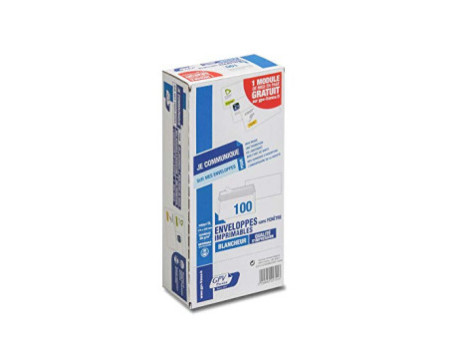 GPV Enveloppes Premier Numérique, 110 x 220 mm, sans fenêtre