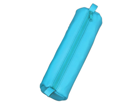 Alassio Trousse, en cuir, turquoise