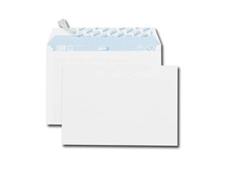 GPV Enveloppes, C5, 162 x 229 mm, sans fenêtre, blanc