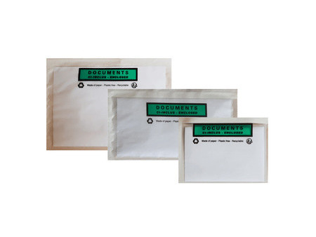 GPV Pochettes porte-documents en papier, (L)120 x (P)228 mm