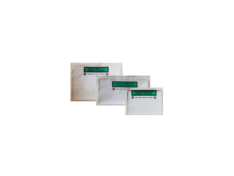 GPV Pochettes porte-documents en papier, (L)120 x (P)228 mm