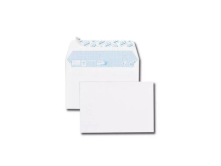 GPV Enveloppes, C6, 114 x 162 mm, sans fenêtre, blanc