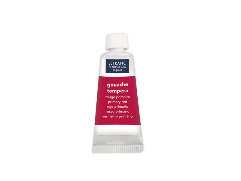 LEFRANC BOURGEOIS Gouache en tube 20 ml, rouge primaire