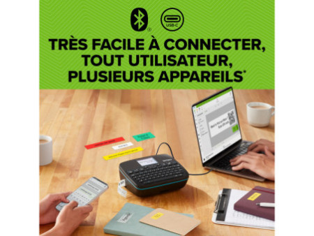 DYMO Etiqueteuse 'LabelManager 640 CB', AZERTY, en coffret
