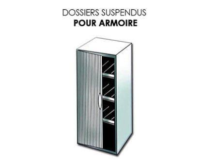 ELBA l'oblique Dossiers suspendus POLYPRO V ULTIMATE, bleu