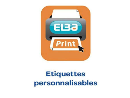 ELBA l'oblique dossiers suspendus POLYPRO V Ultimate, bleu