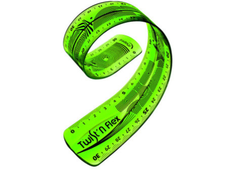 Maped Règle plate Twist'n Flex, 300 mm, incassable, flexible