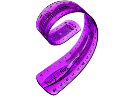 Maped Règle plate Twist'n Flex, 300 mm, incassable, flexible