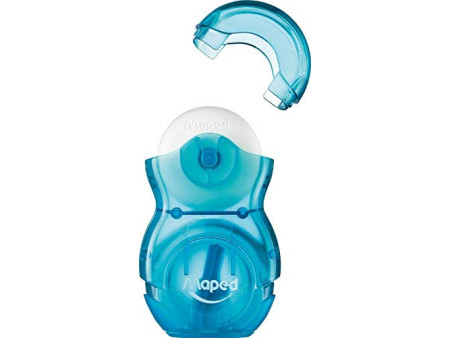Maped Taille-crayons-gomme Loopy Duo Indiens, présentoir de