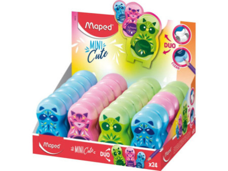 Maped Taille-crayon/gomme Loopy MINI CUTE