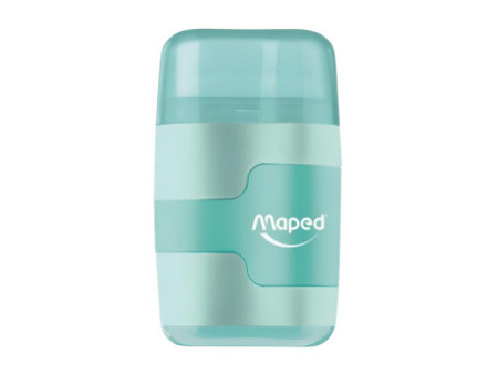 Maped Taille-crayon/gomme Connect Duo PASTEL, par 20