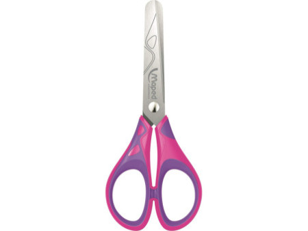 Maped Ciseaux Pulse Soft, longueur: 130 mm, présentoir de 24