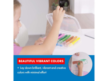 Maped Craie gel COLOR'PEPS GEL, étui plastique de 10