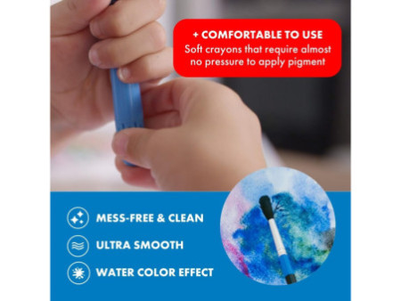 Maped Craie gel COLOR'PEPS GEL, étui plastique de 10