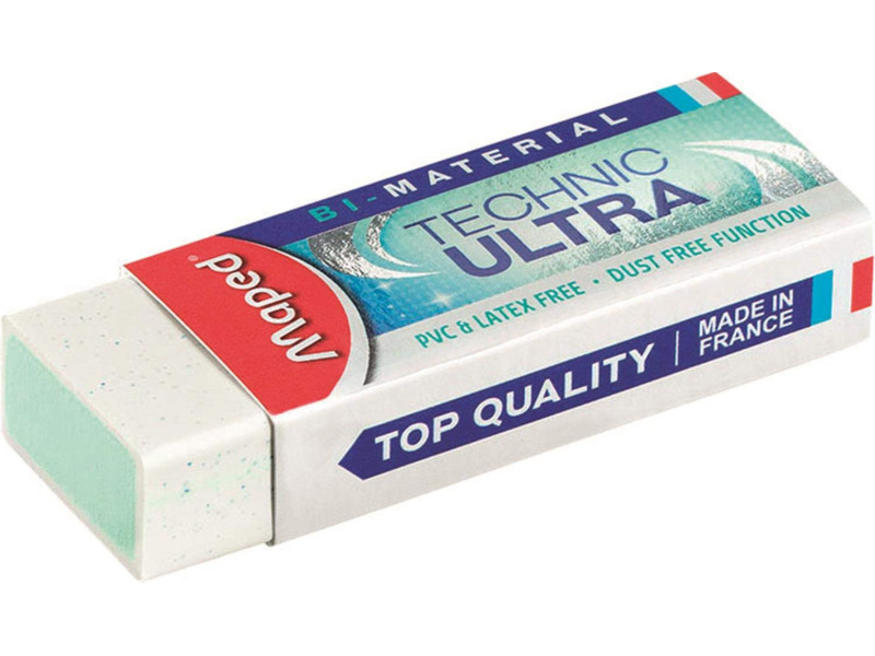 Maped Gomme en plastique Technic Ultra, blanc