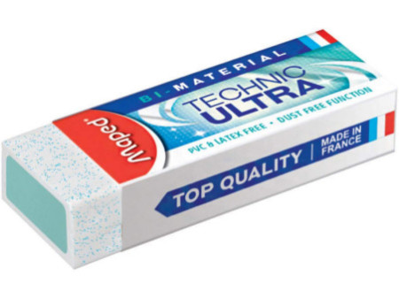 Maped Gomme en plastique Technic Ultra, blanc