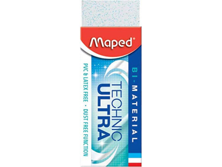 Maped Gomme en plastique Technic Ultra, blanc