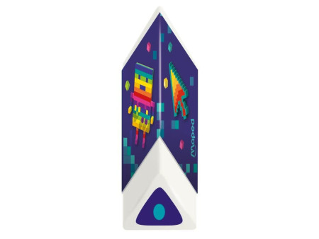Maped Gomme en plastique Pyramide PIXEL PARTY, blister de 3
