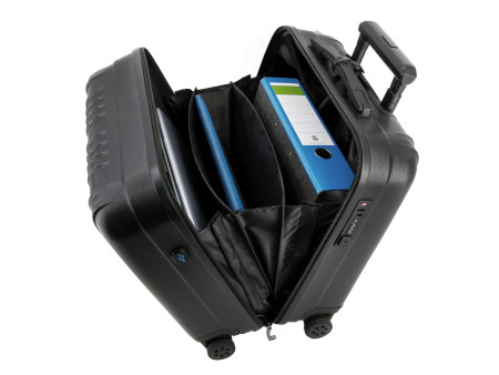 JSA Trolley de voyage & business '2 en 1', noir
