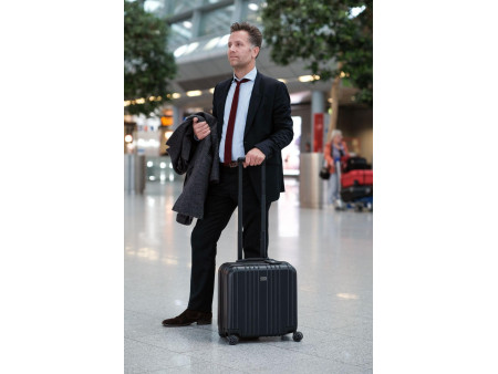 JSA Trolley de voyage & business '2 en 1', noir
