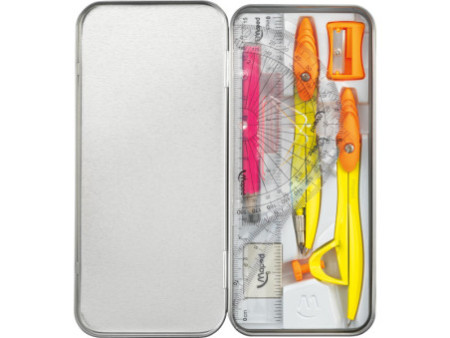 Maped Coffret de géométrie Mathset STUDY NEON, 9 pièces