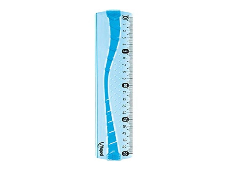 Maped Règle plate Flex, 200 mm, en plastique, incassable