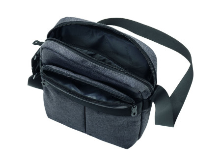 LIGHTPAK Sac en bandoulière 'EPSILON', polyester, gris