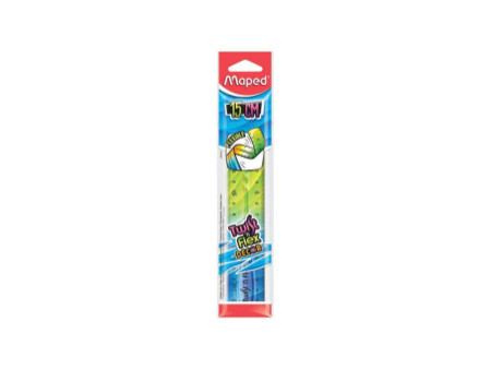 Maped Règle plate Twist'n Flex DECOR, 150 mm, incassable