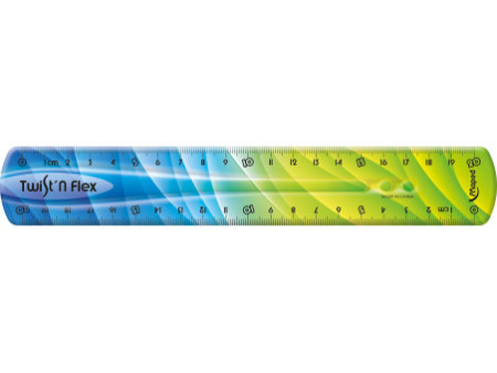 Maped Règle plate Twist'n Flex DECOR, 200 mm, incassable