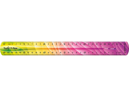 Maped Règle plate Twist'n Flex DECOR, 300 mm, incassable