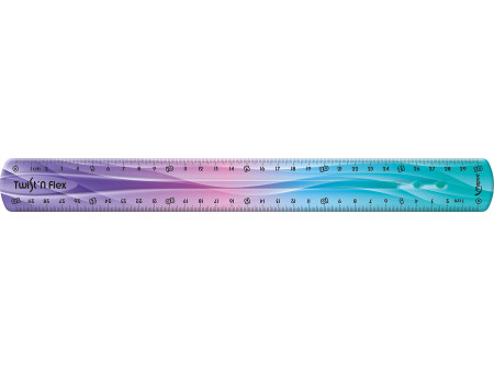 Maped Règle plate Twist'n Flex DECOR, 300 mm, incassable