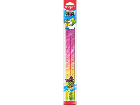 Maped Règle plate Twist'n Flex DECOR, 300 mm, incassable
