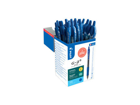 PILOT Stylo roller à encre gel G-2 PLUS 05, VALUE PACK, noir