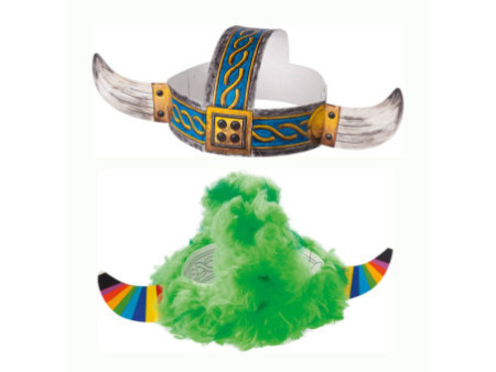 folia Kit de chapeaux pour enfants 'AVENTURE', carton, blanc