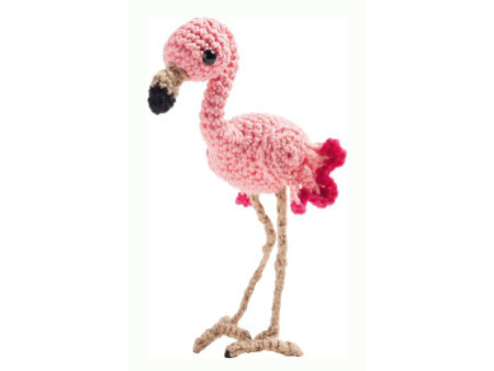 folia Mini kit de crochet 'Flamand rose'