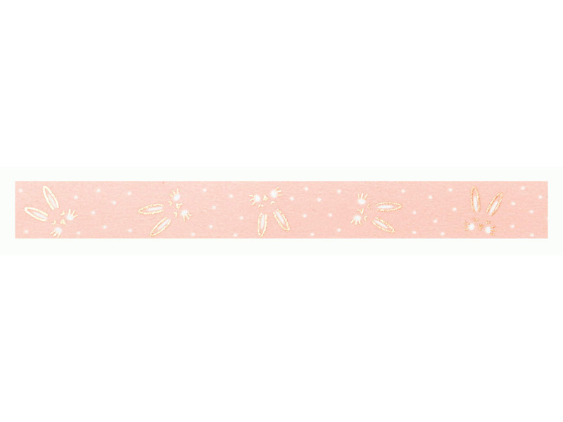 folia Ruban adhésif décoratif Washi-Tape HOTFOIL ROSEGOLD