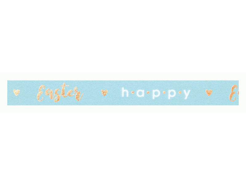 folia Ruban adhésif décoratif Washi-Tape HOTFOIL HappyEaster