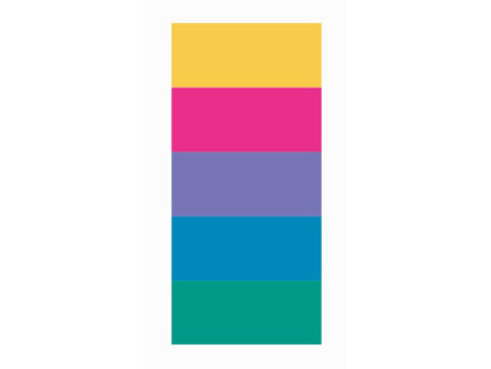 folia Ruban adhésif décoratif Washi-Tape UNI BASIC, kit de 5