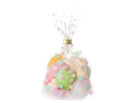 Folia Sachet à fond plat 'Pois', dimensions: (L)145x(H)235mm