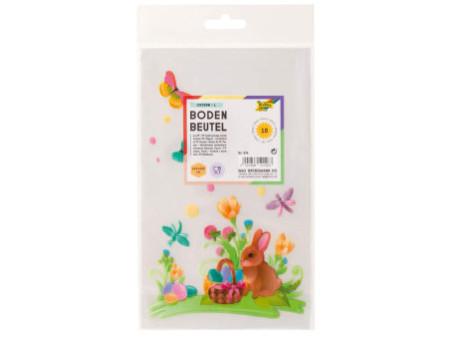 folia Sachet à fond plat 'Pâques' dimensions:(L)145x(H)235mm