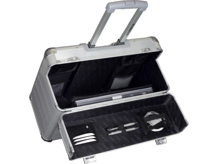 ALUMAXX Valise pour pilotes 'DISCOVERY', aluminium, argent