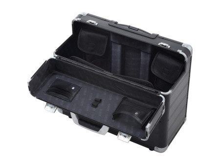 ALUMAXX Valise pour pilotes 'DISCOVERY', aluminium, noir mat