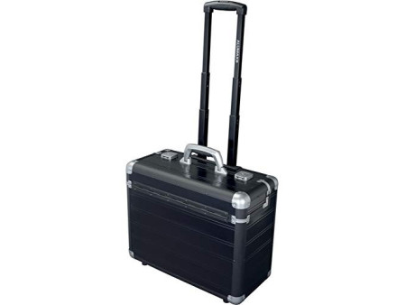 ALUMAXX Valise pour pilotes 'DISCOVERY', aluminium, noir mat