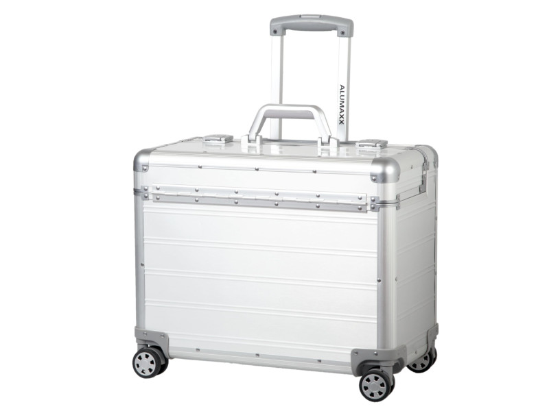 ALUMAXX Valise pour pilotes 'PANDORA', aluminium, argent mat