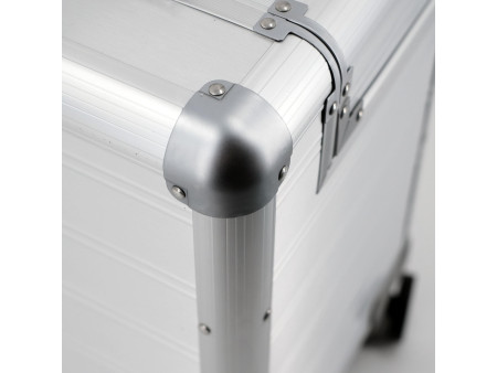ALUMAXX Valise pour pilotes 'PANDORA', aluminium, argent mat
