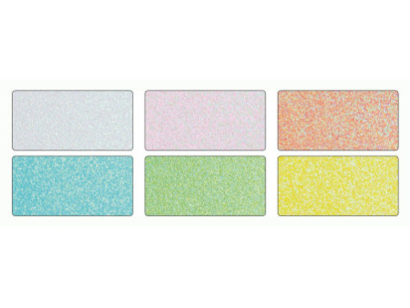 folia Bloc de carton à paillettes 'Pastel', 170 x 245 mm