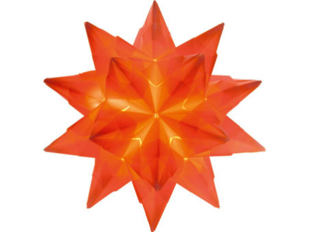 folia Feuilles de papier pliables étoile Bascetta, 75 x 75mm